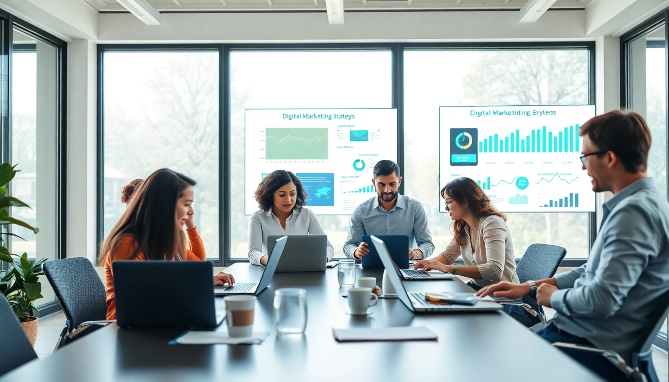 La agencia de seo local mejorando estrategias de marketing digital en un entorno de trabajo colaborativo.